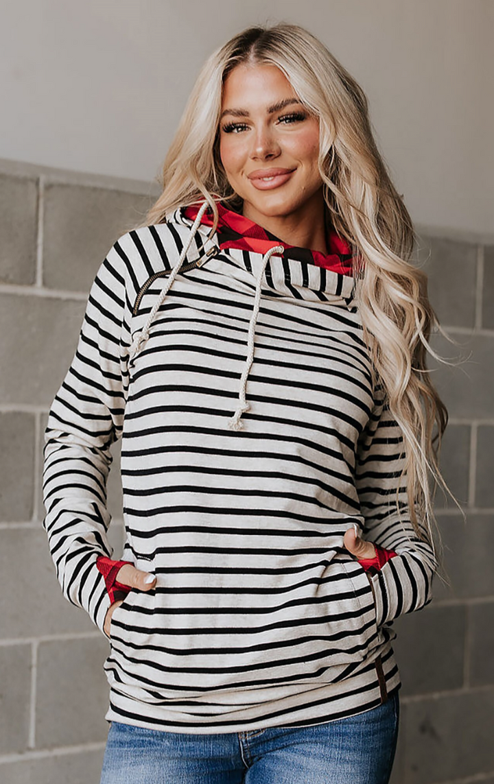 ampersand - doublehood sweatshirt- feeling festive