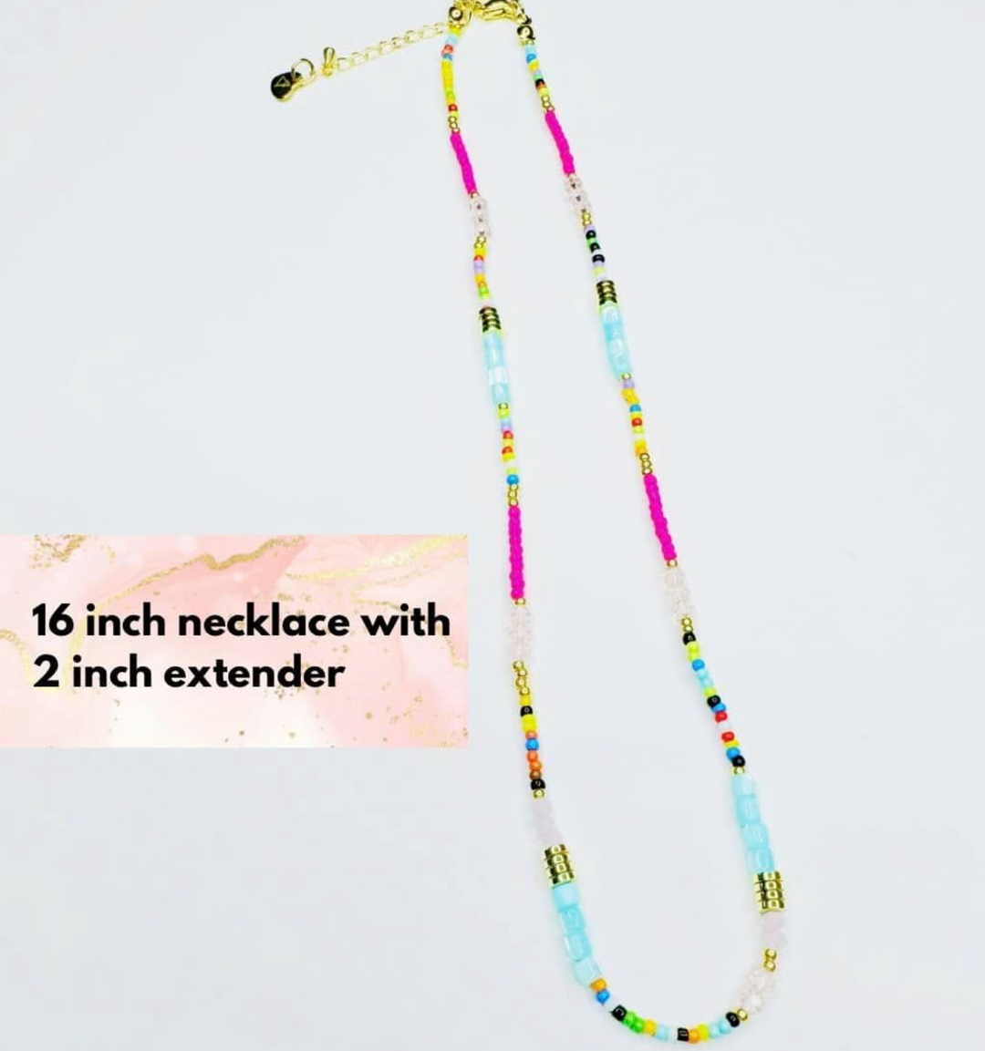 Spread Your Love Like Confetti Necklace
