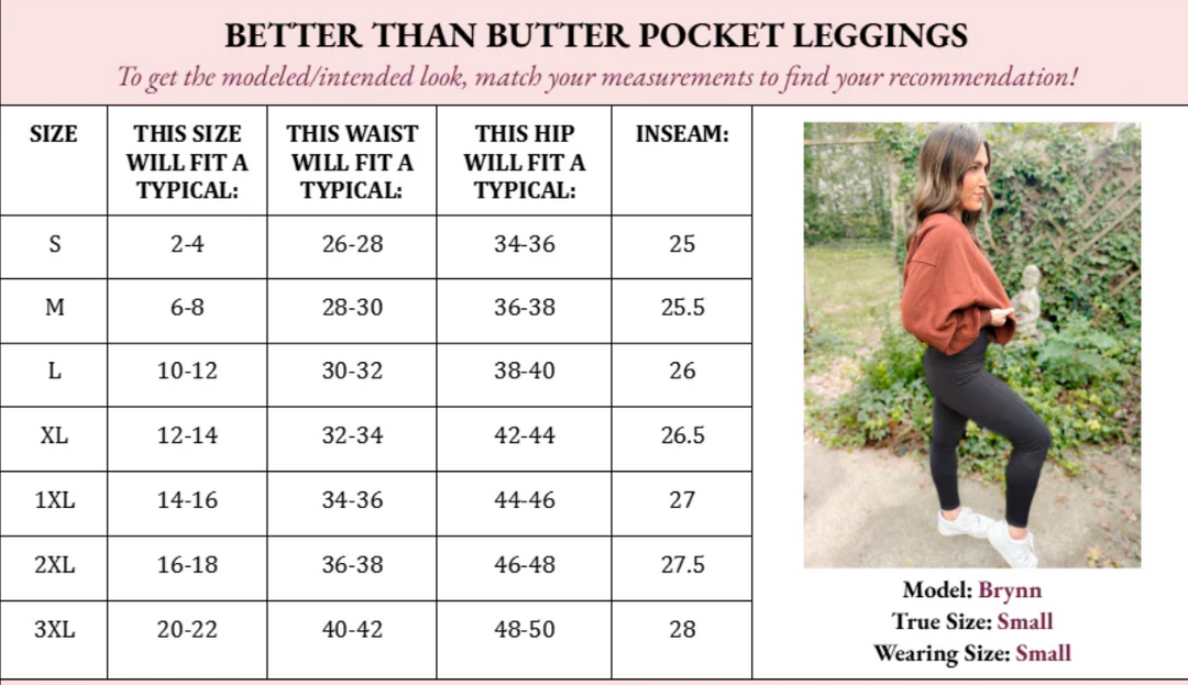 Billie Better Than Butter Pocket Leggings