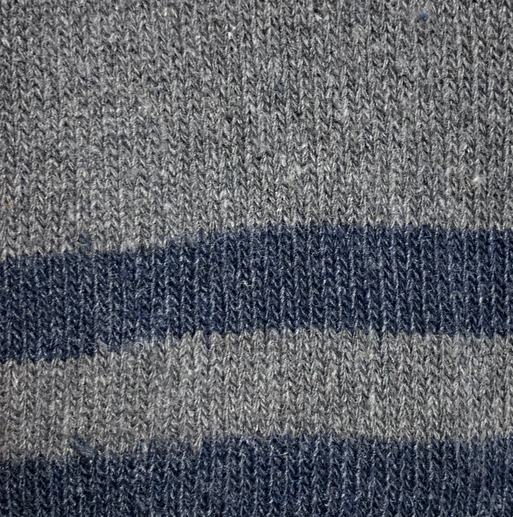 Plain Stripes Cotton Socks M/L
