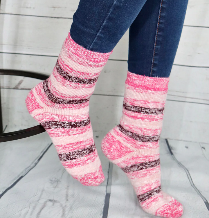 Bamboo Striped Socks S/M