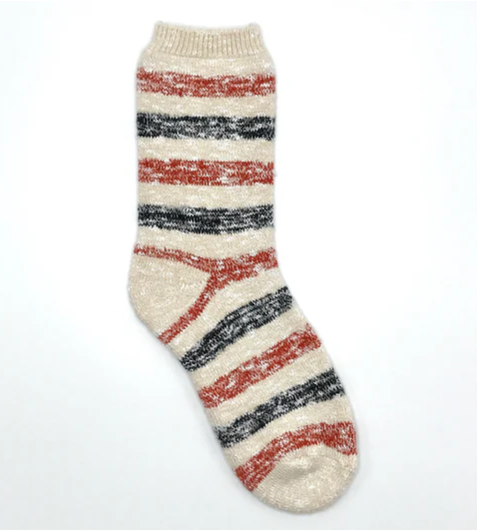 Bamboo Striped Socks S/M