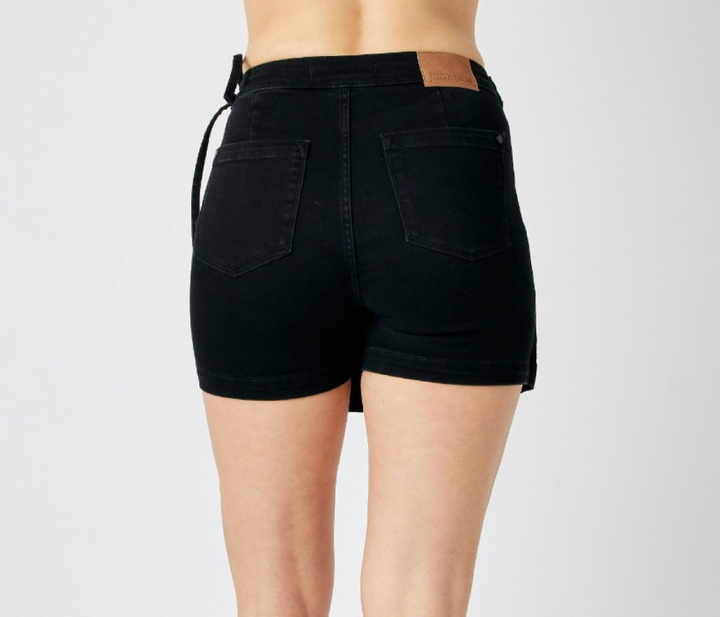 Judy Blue - Black Denim Skort