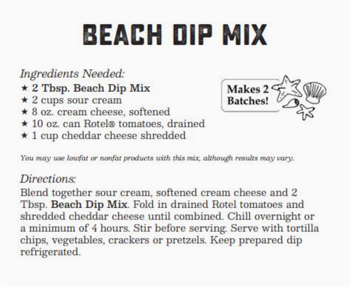 CHC - Beach Dip Mix
