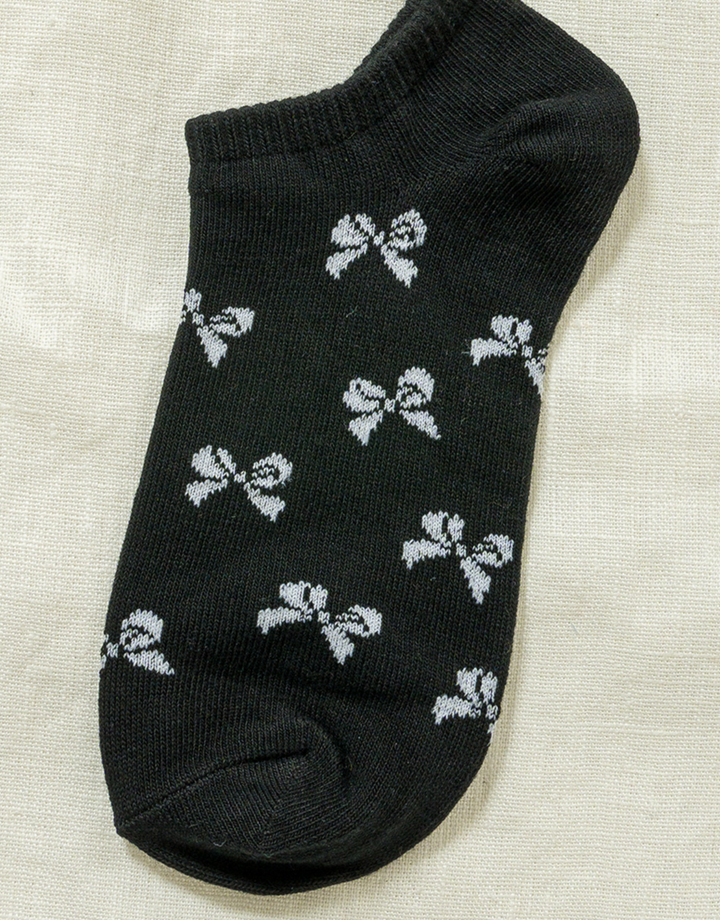 Ribbon Ankle Socks