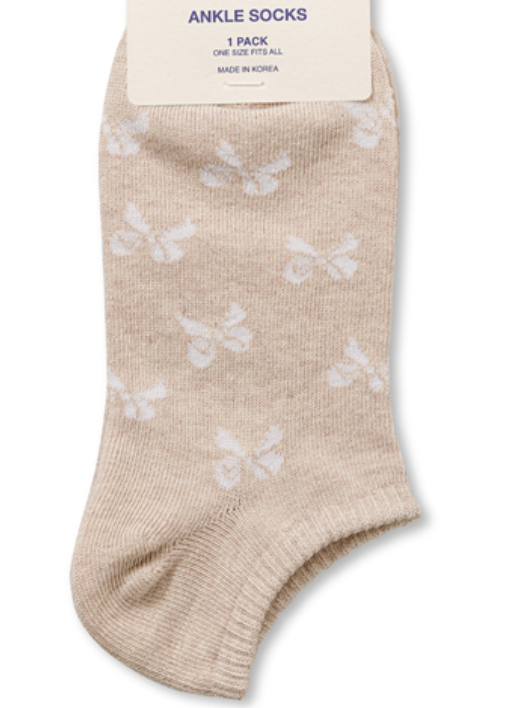 Ribbon Ankle Socks