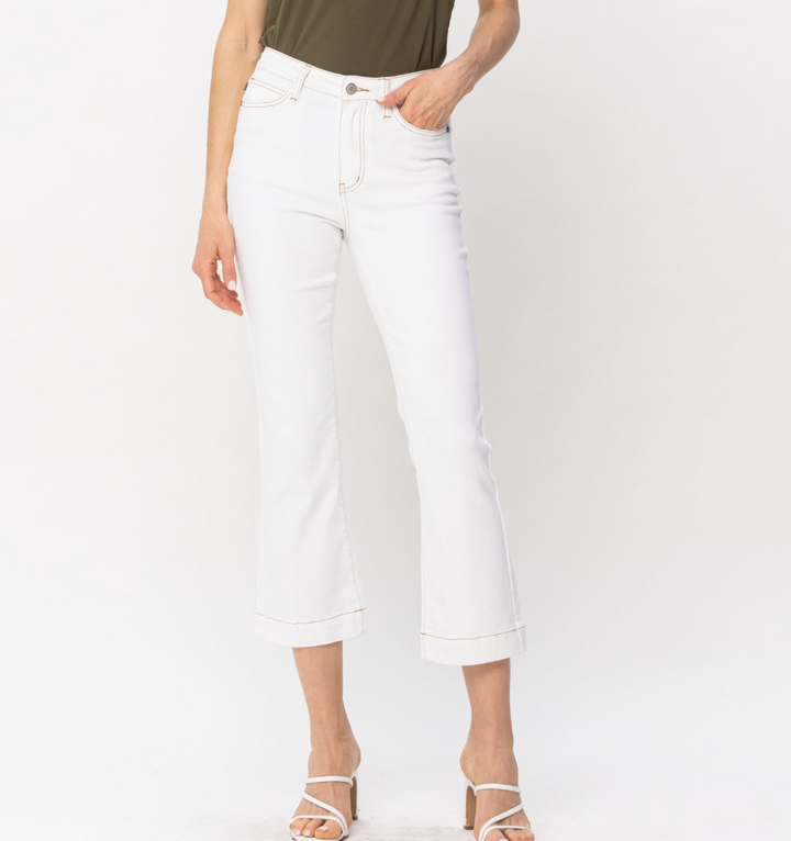 Judy Blue - High Waist Cropped Bootcut