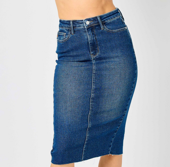 Judy Blue - High Waist Denim Skirt