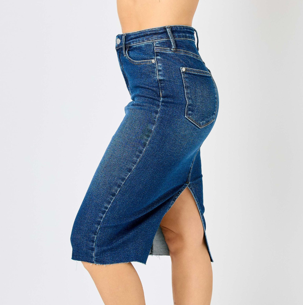 Judy Blue - High Waist Denim Skirt