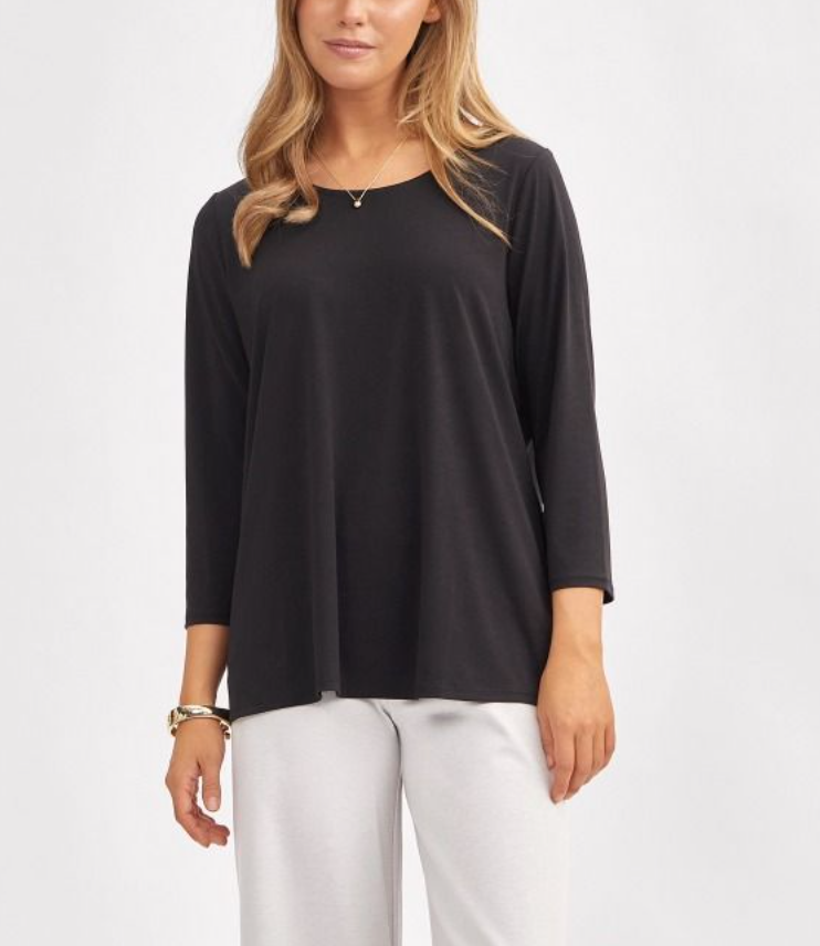 Dear Scarlett - Solid Round Neck Top
