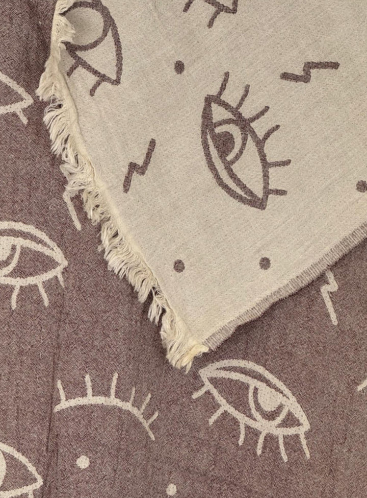 Hygge Turkish Towel - Jacquard - EYES
