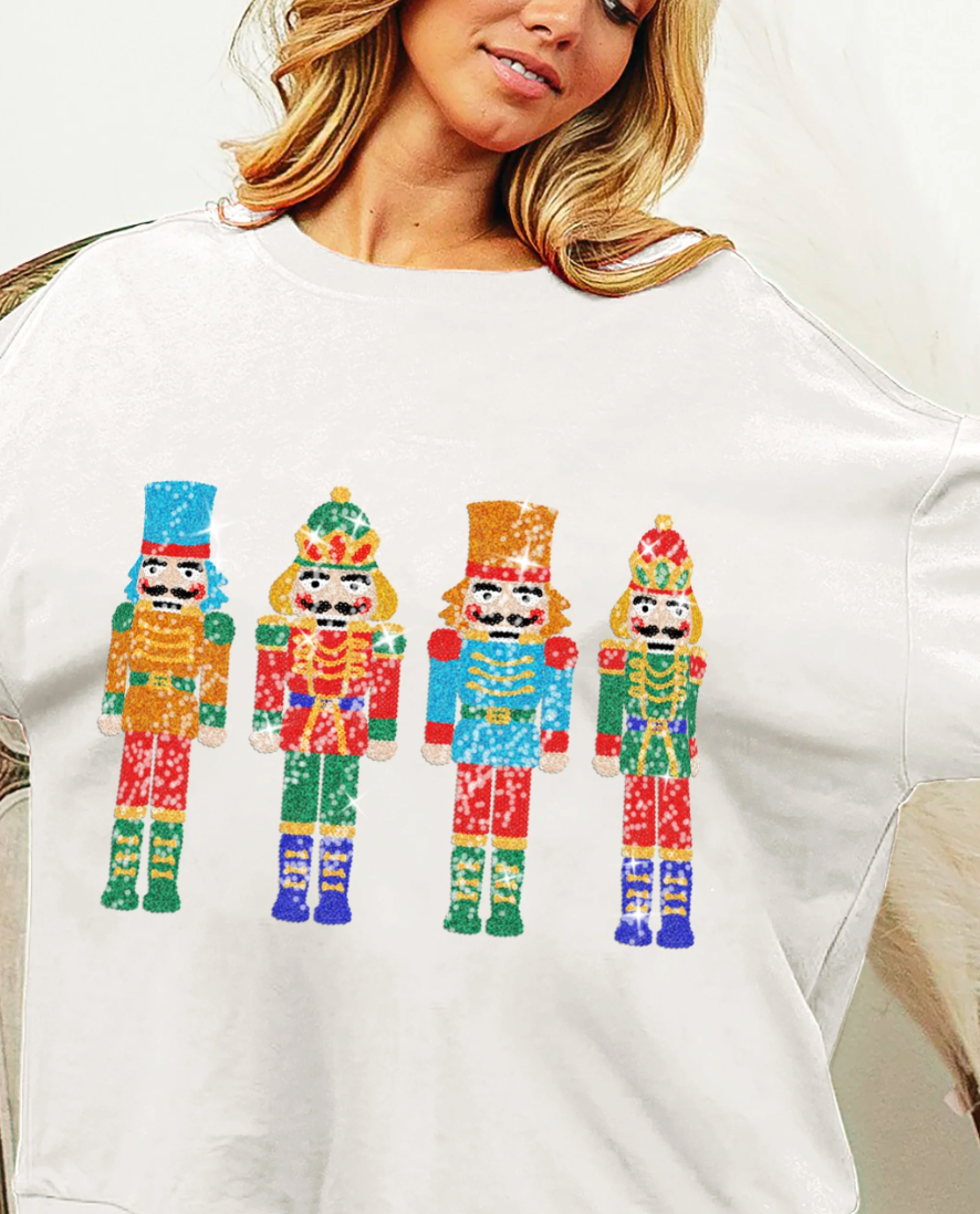 Bibi - Sequin Nutcracker Sweatshirt