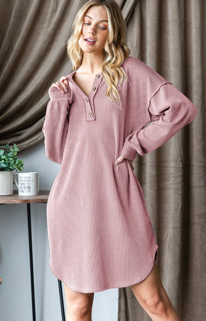 Heimish - Squiggly Ribbed Dress