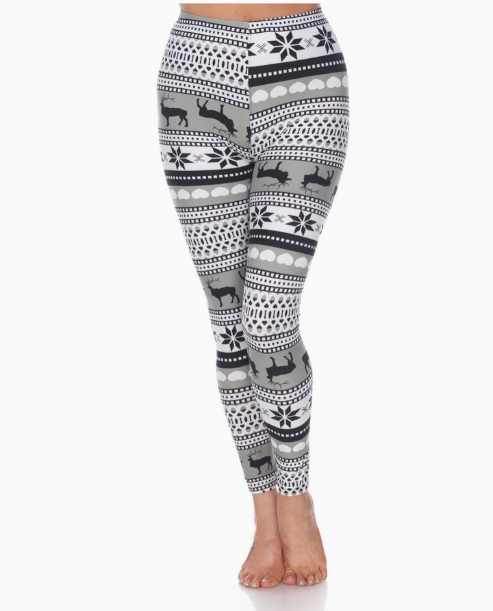 Fair Isle Winter Leggings