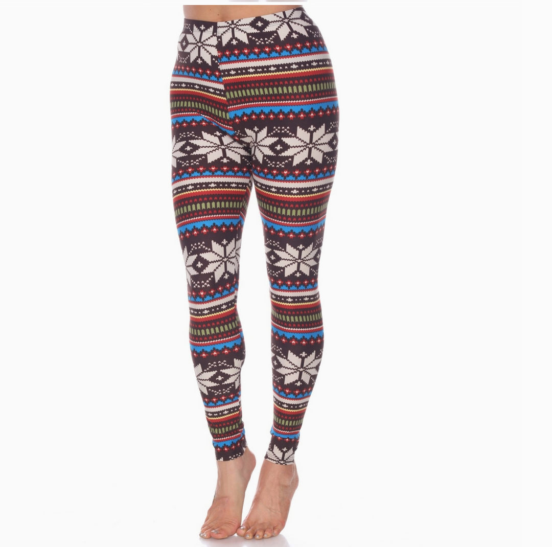 Fair Isle Winter Leggings