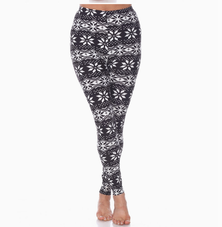 Fair Isle Winter Leggings