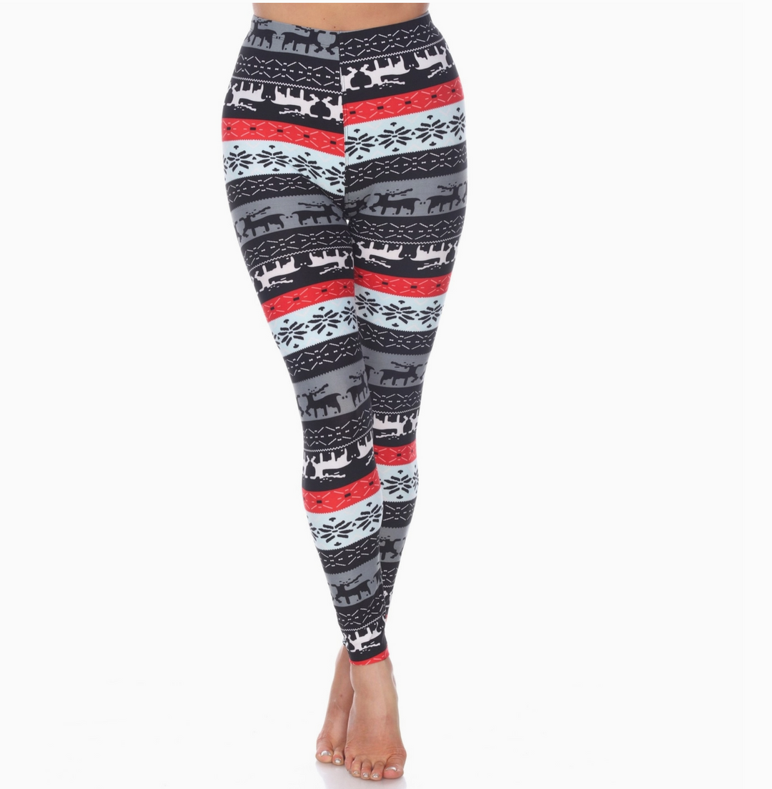 Fair Isle Winter Leggings