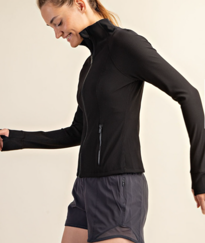 Rae Mode - Nylon Ribbed Jacket