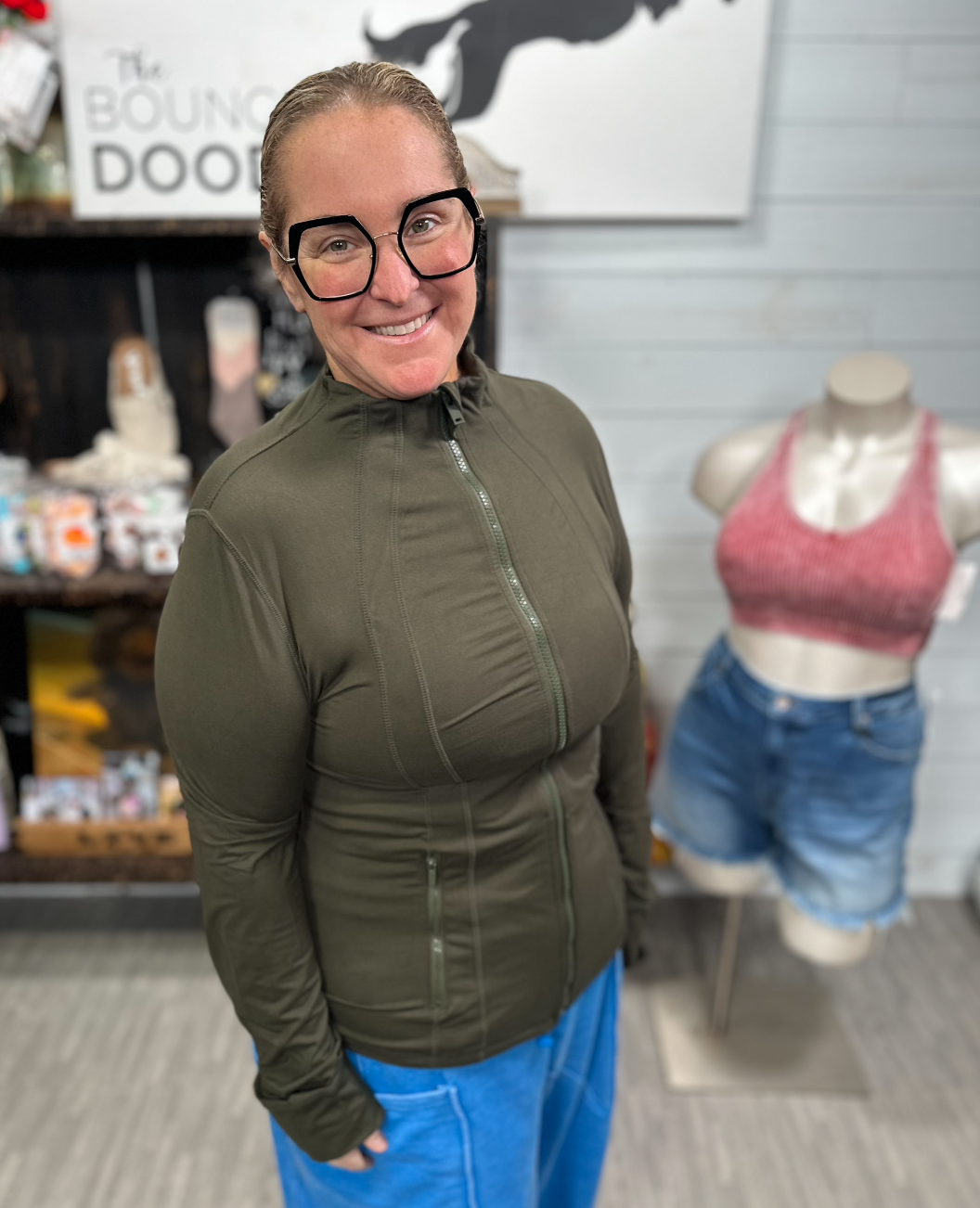 Rae Mode - Defined Butter Zip Up Jacket