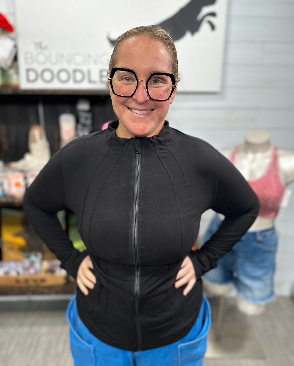 Rae Mode - Defined Butter Zip Up Jacket