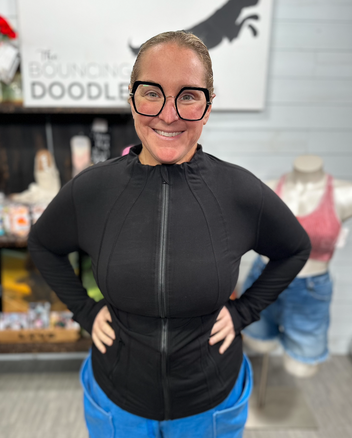 Rae Mode - Defined Butter Zip Up Jacket