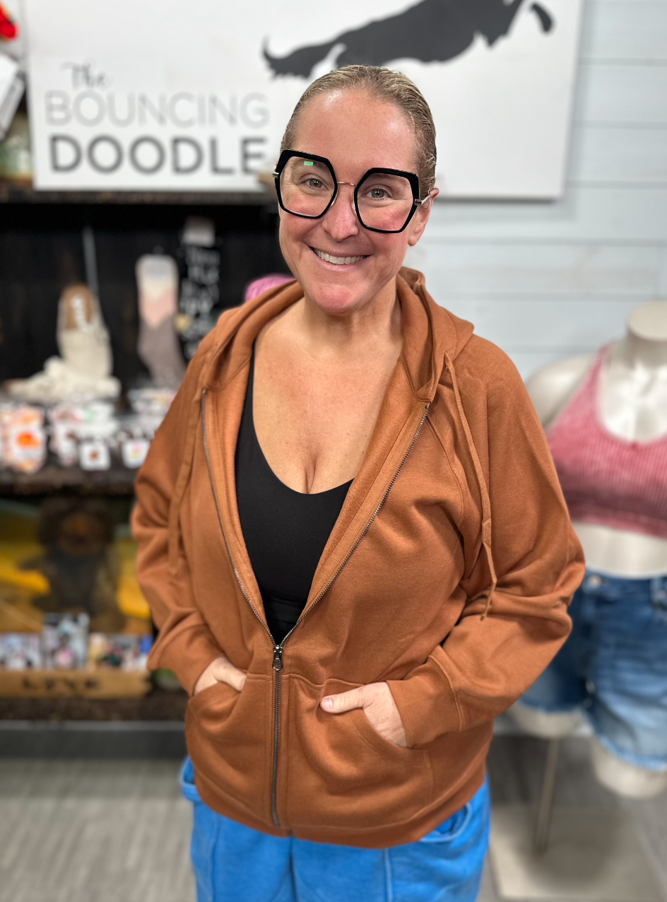 Rae Mode - French Terry Full Zip Hoodie