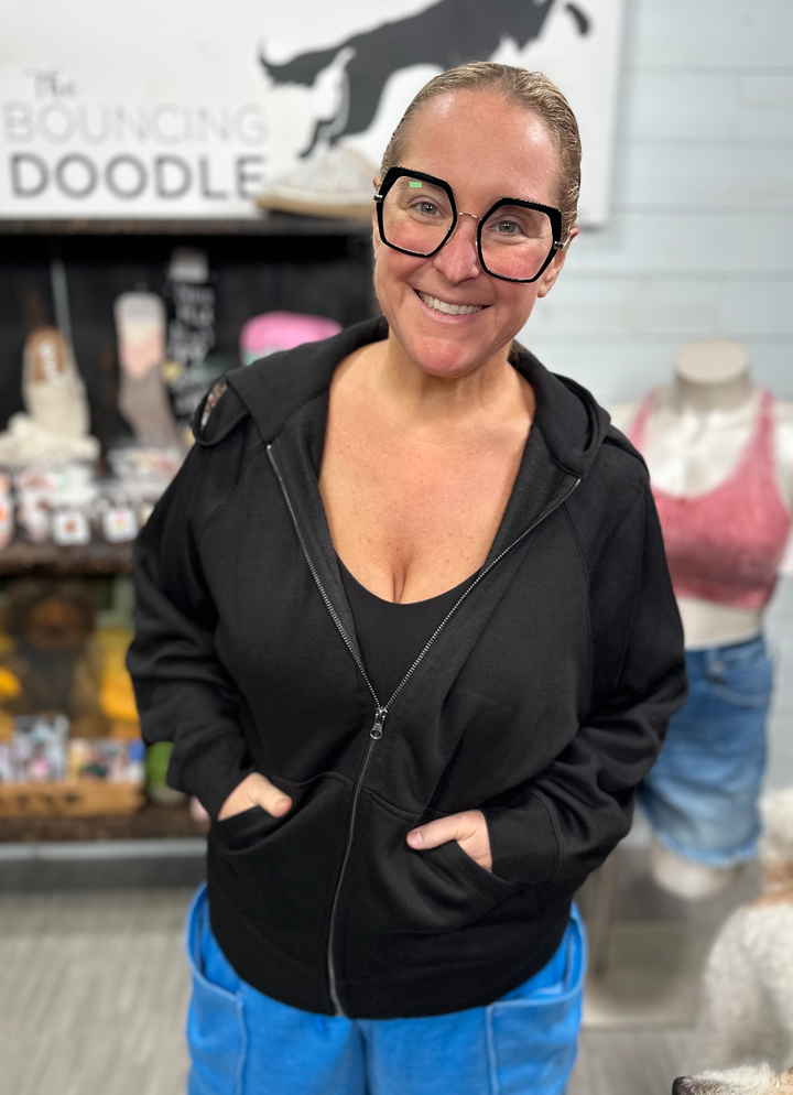 Rae Mode - French Terry Full Zip Hoodie