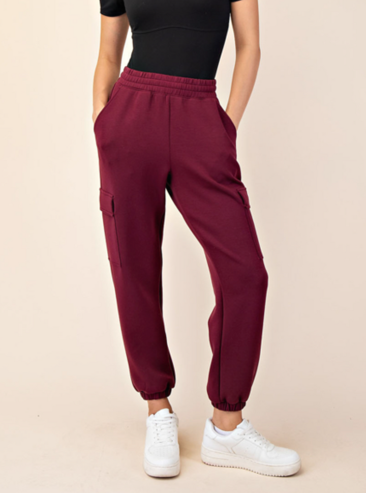 Rae Mode - Modal Poly Scuba Jogger Cargo Pant