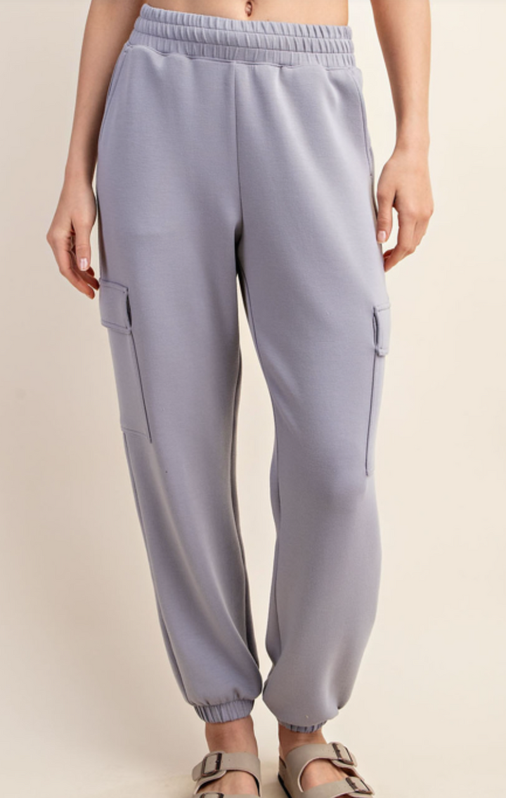 Rae Mode - Modal Poly Scuba Jogger Cargo Pant