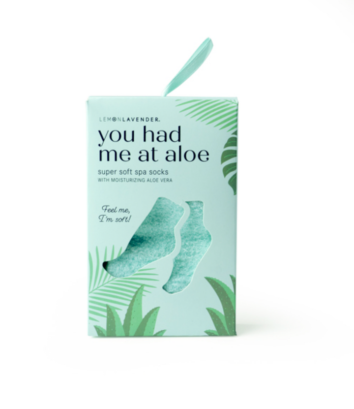 You Had Me At Aloe Socks