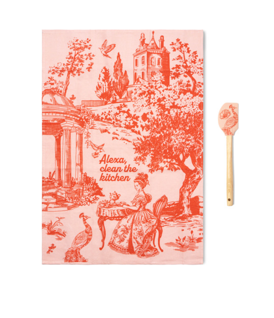 The Reluctant Chef Tea Towel & Spatula Set