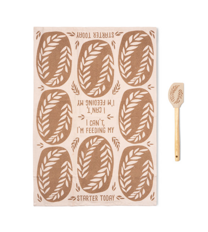 The Reluctant Chef Tea Towel & Spatula Set