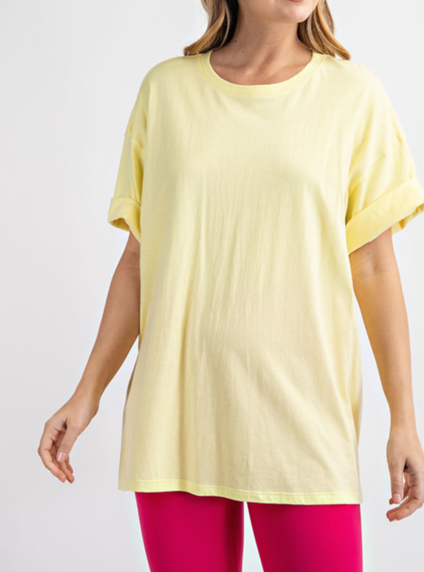 Rae Mode - Cotton Round Neck Shirt