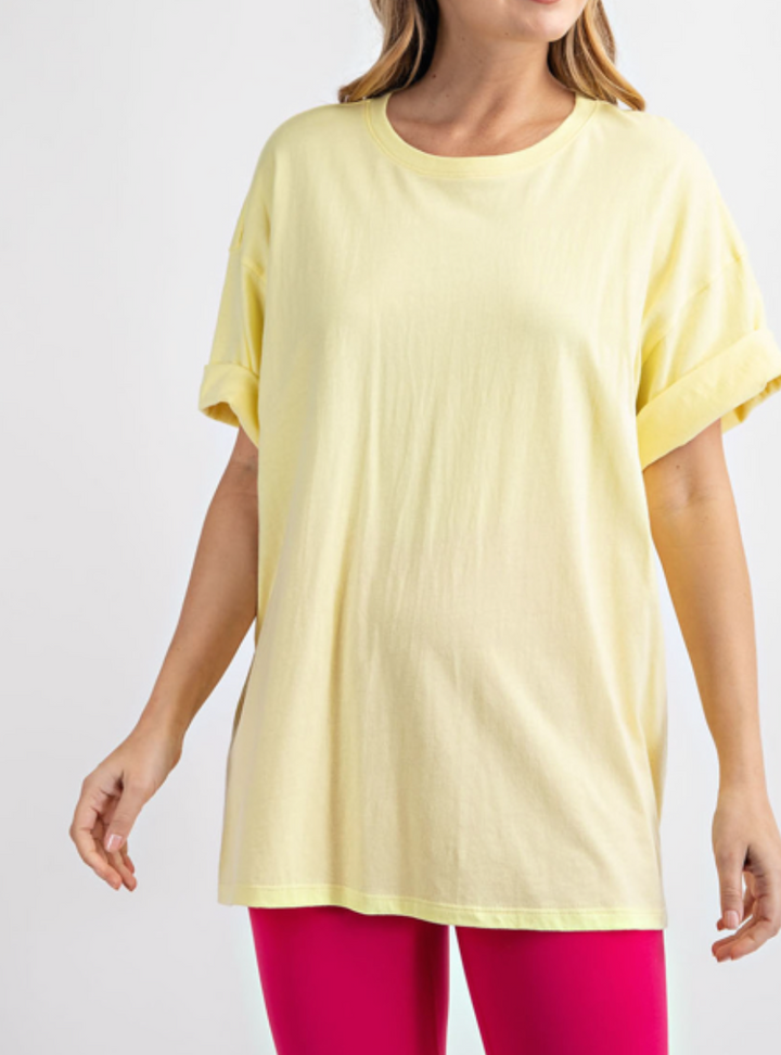 Rae Mode - Cotton Round Neck Shirt