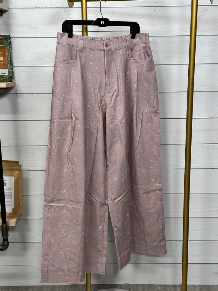 Jade by Jane - Floral Wide Leg Pants