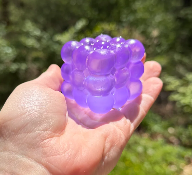 Viral Squishy Toy - Smooth Bumpy Cube