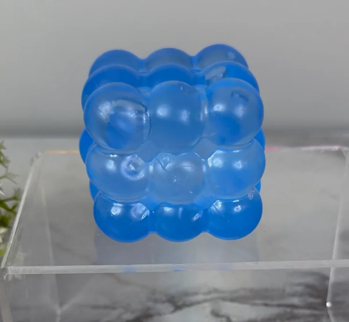Viral Squishy Toy - Smooth Bumpy Cube