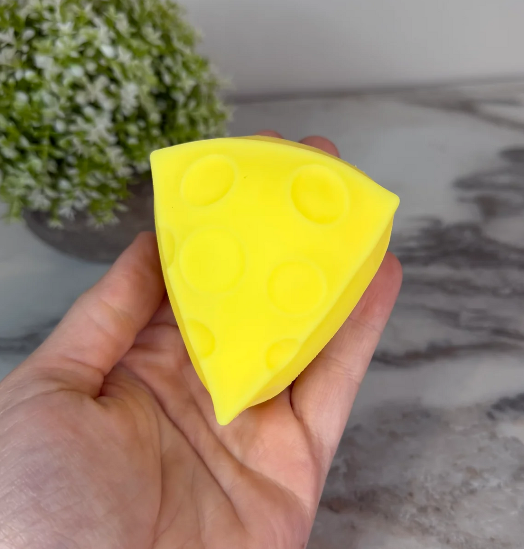 Viral Squishy - Squishy Toy - Cheese Triangle