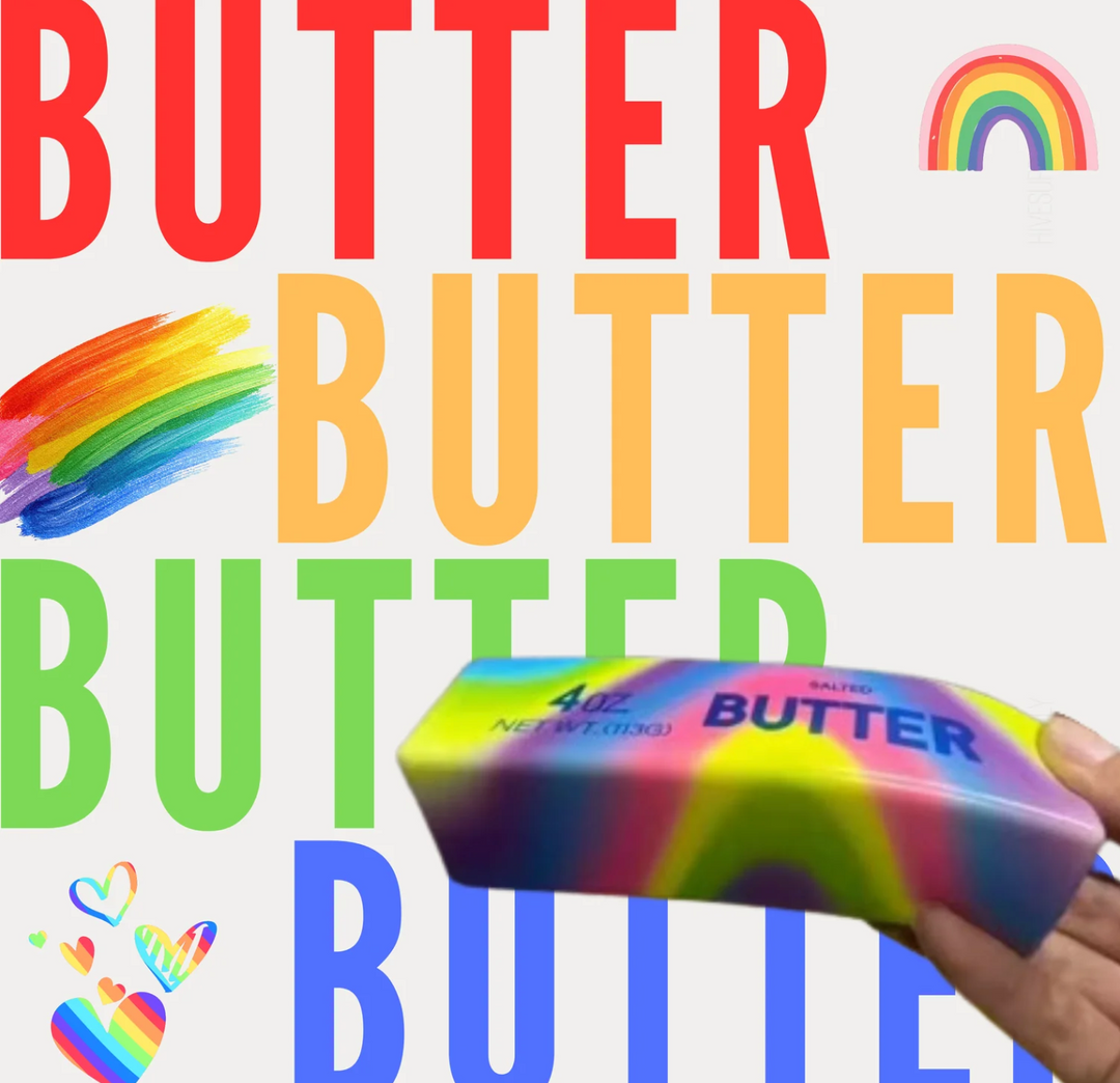 Viral Squishy - Tie Dye Butter