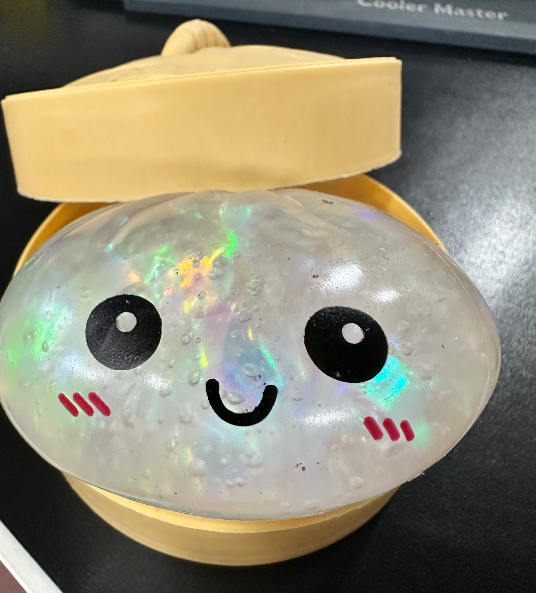 Viral Squishy Dumpling - Glitter Holographic