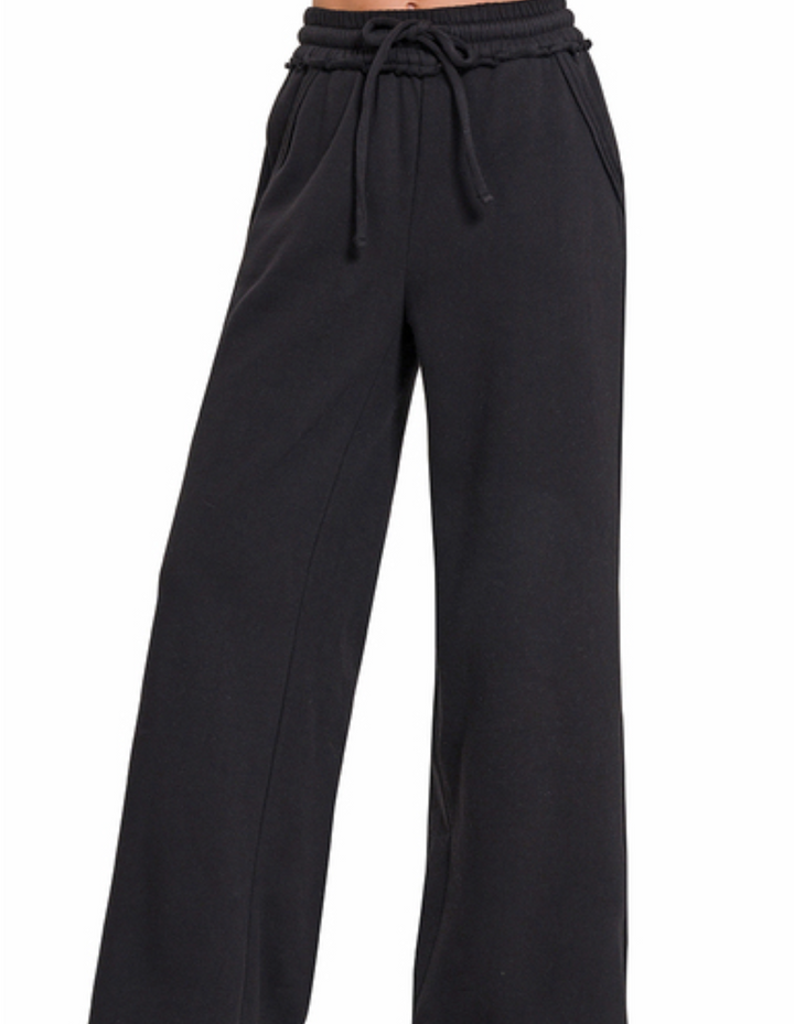 Zenana - Soft Wide Leg Pants