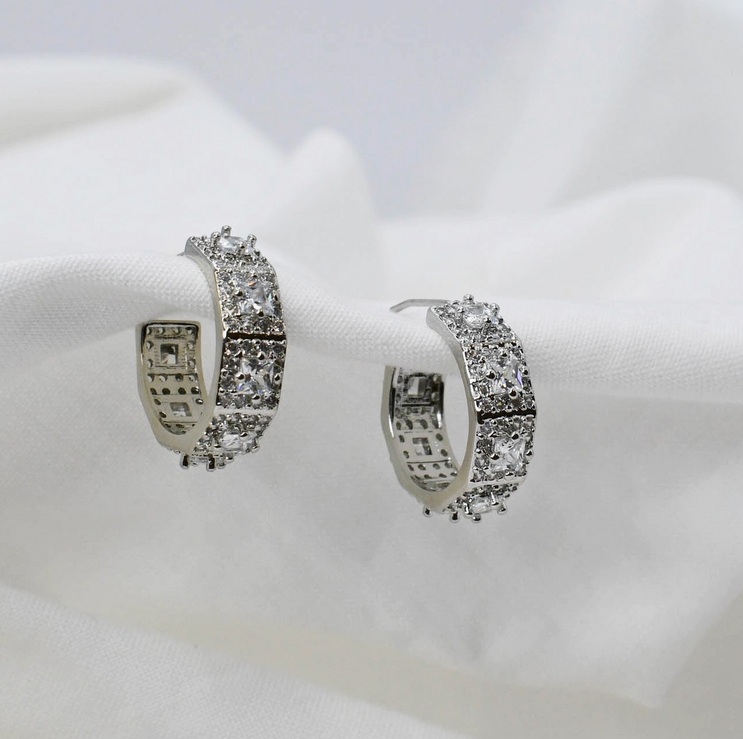 Treasure Jewels - Jewel Harmony Silver Hoop
