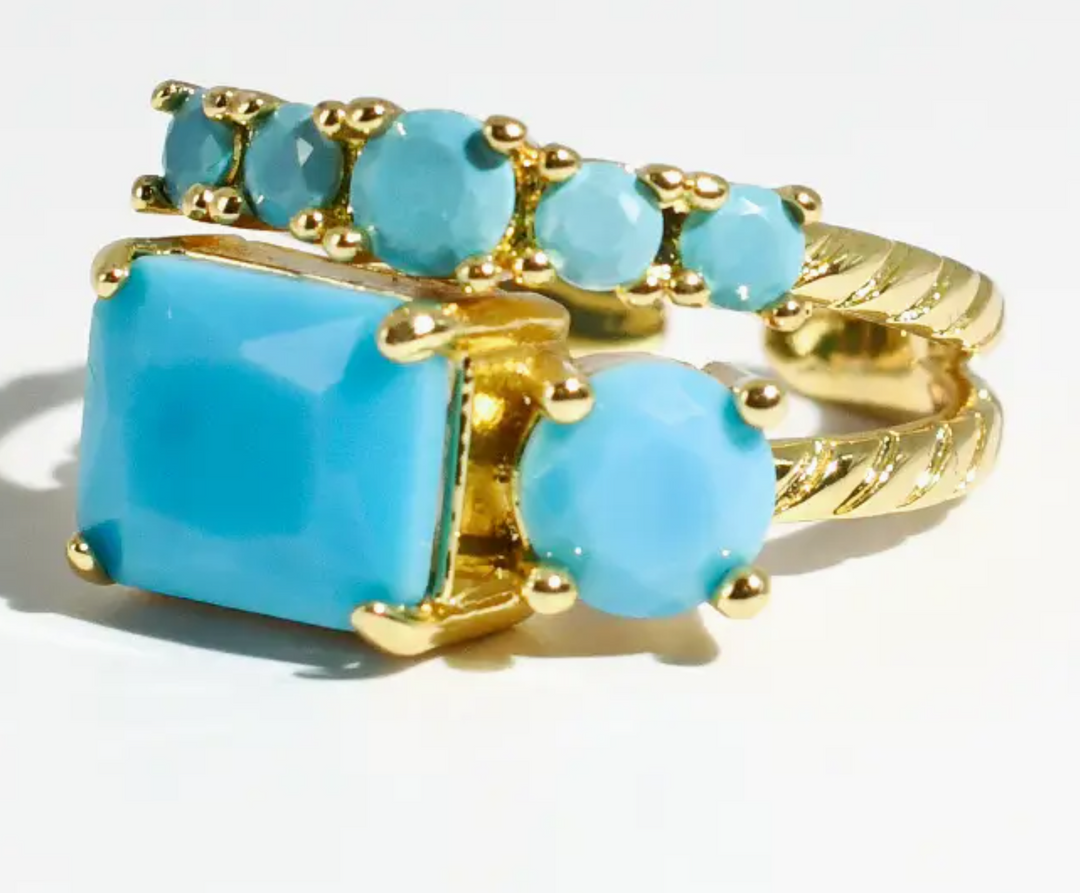 Treasure Jewels - Turquoise Radiance Ring