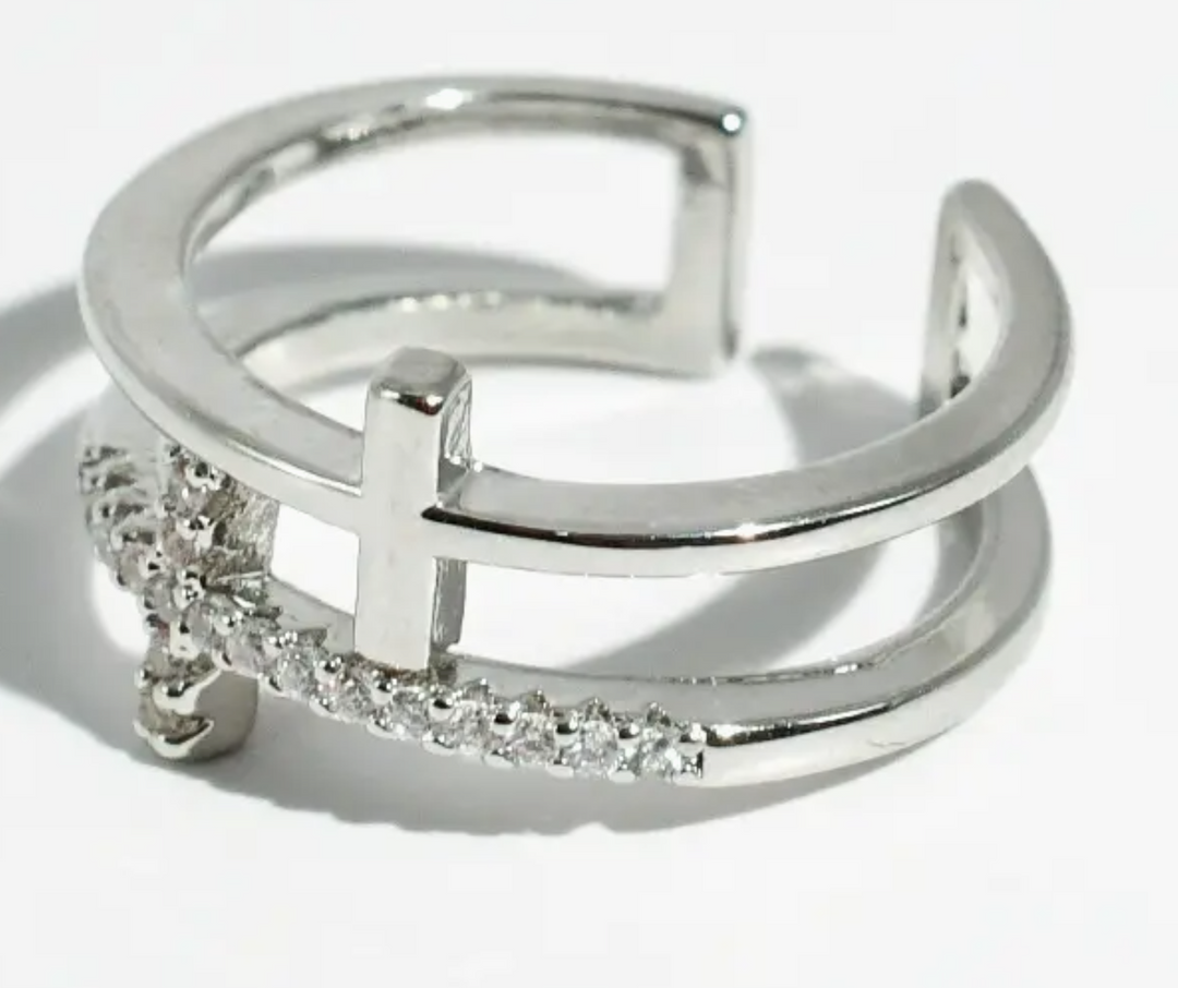 Treasure Jewels - Double Cross Ring