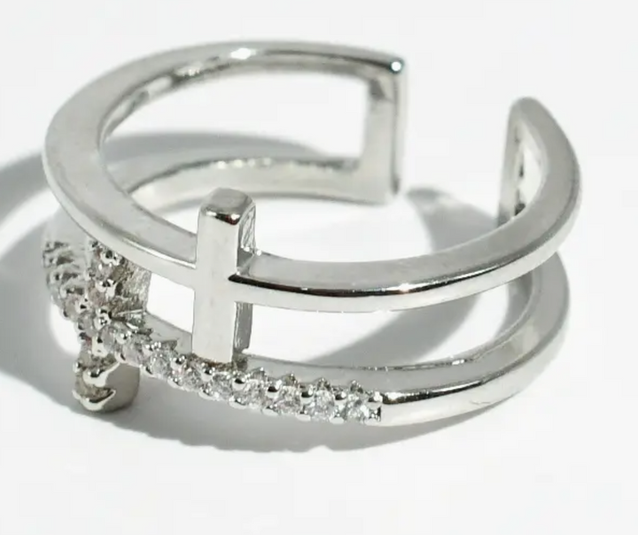 Treasure Jewels - Double Cross Ring