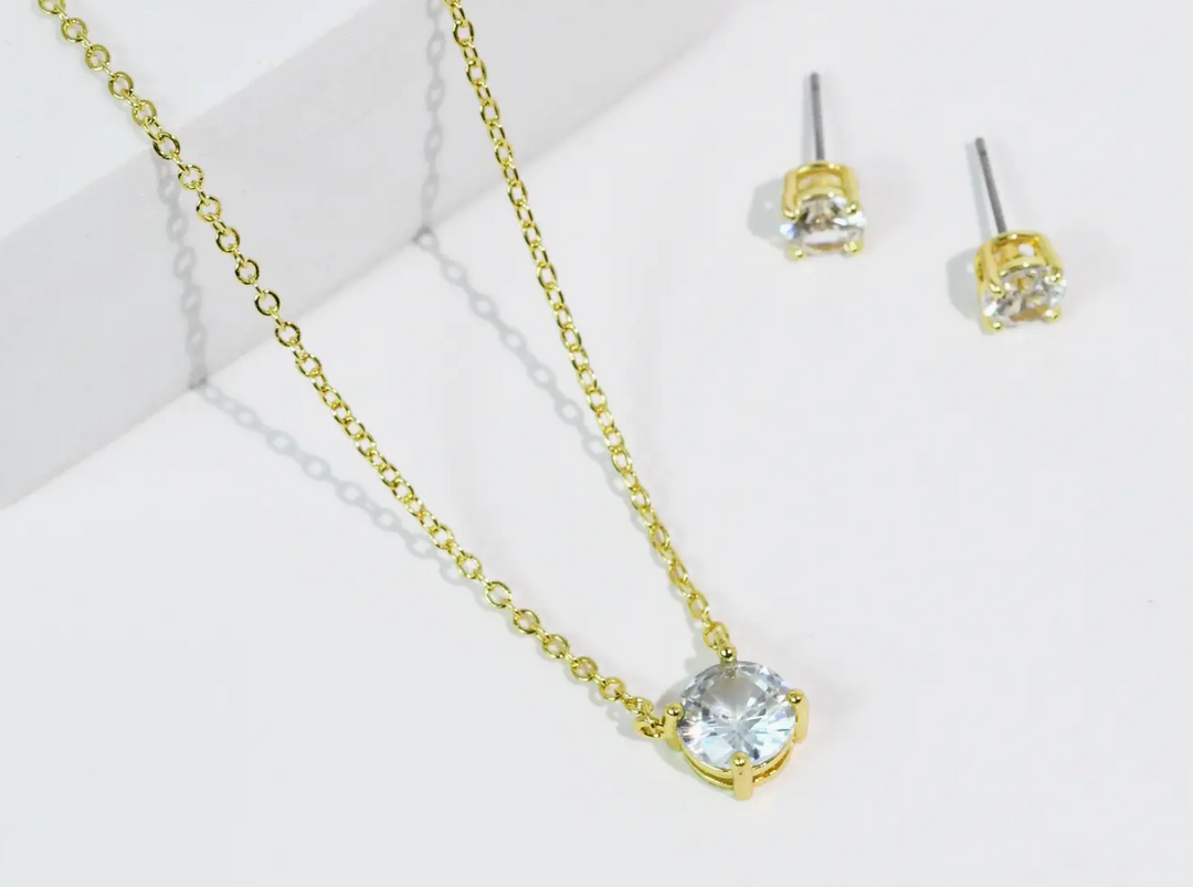 Treasure Jewels - Shine Bright Earring and Necklace Set