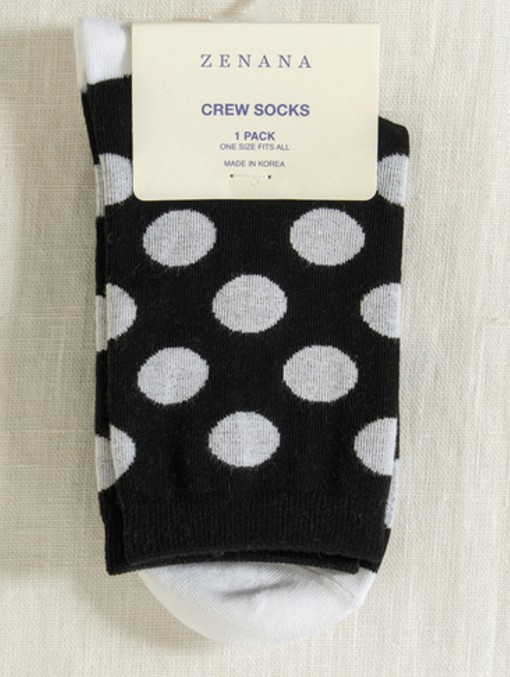 Zenana - Polka Dot Socks
