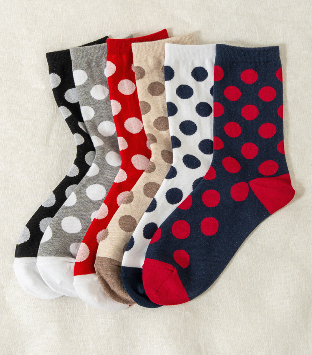 Zenana - Polka Dot Socks