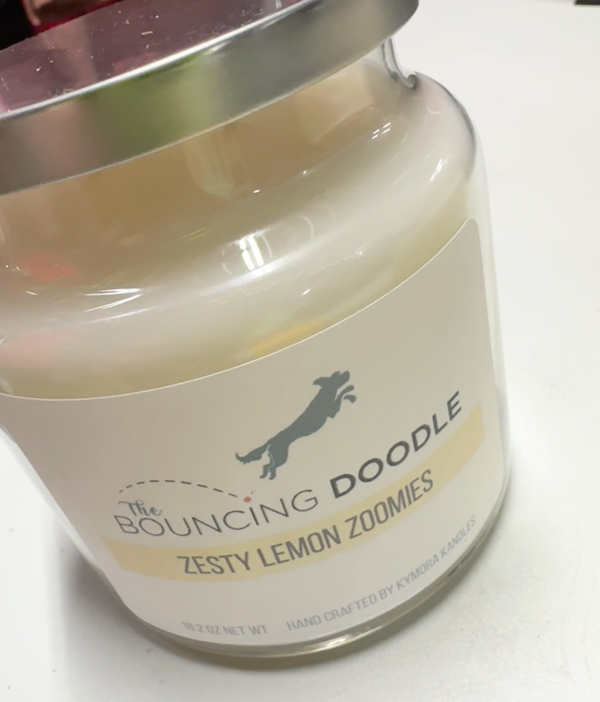 Custom Candle - Zesty Lemon Zoomies