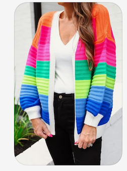 Jess Lea - Rainbow Dreams Cardigan